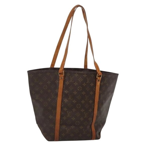 LOUIS VUITTON Monogram Sac Shopping Tote Bag M51108 LV Auth 132931 - Picture 2 of 16